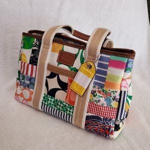 COACH PATCHWORK HANDBAG